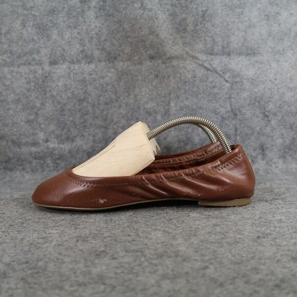 Faded Glory Shoes Womens 8.5 Ballet Flats Slip On Scrunch Memory Foam Comfort - Picture 4 of 15